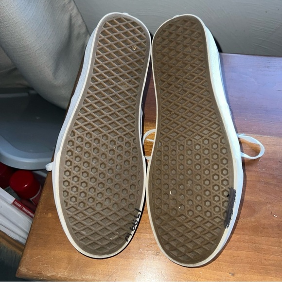 Vans Shoes Mens 10 Dark Gray Skate Lace Up Canvas Flat Bottom Comfort Low Top - Picture 9 of 11